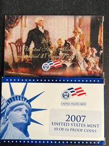 2007 US MINT PROOF SET