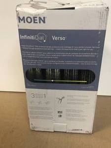 MOEN Verso 8-Spray Dual Wall Mount Fixed and Handheld Shower Head 1.75 GPM in Spot Resist Brushed Nickel Customer Returns See Pictures