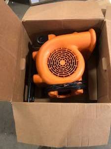 RIDGID 1625 CFM 3-Speed Portable Blower Fan Air Mover with Collapsible Handle and Rear Wheels for Water Damage Restoration Customer Returns See Pictures