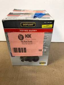 Lot of 2 Defiant Keyed Entry Customer Returns See Pictures