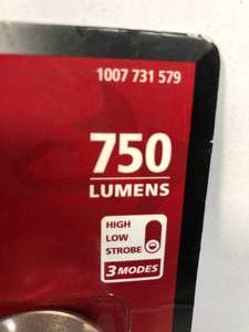 Husky 750 Lumens Focusing Aluminum LED Flashlights 3 Modes Impact and Water Resistant with Batteries (3-Pack)   Customer Returns See Pictures