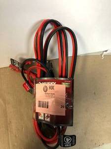 Husky 12 ft. 8-Gauge UL-Listed Booster Cable   Customer Returns See Pictures