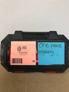 Husky 14 in. Drive Mechanics Tool Set (50-Piece) Missing One Piece  Customer Returns See Pictures