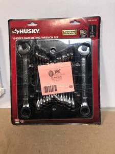 Husky SAE and Metric Ratcheting Wrench Set (16-Piece) Customer Returns See Pictures