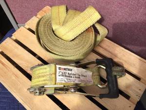lot 45 image: SONTAX Ratchet Tie Down - Double J - Hook