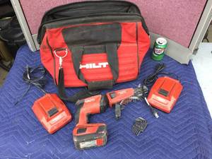 lot 55 image: HILTI SD4500-A18 Cordless Screw Gun - Magazine