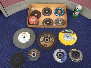 lot 58 image: Variety Grinder WheelsDiscs