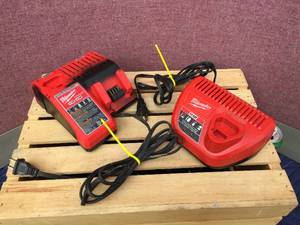 lot 63 image: 2 Milwaukee M-Chargers