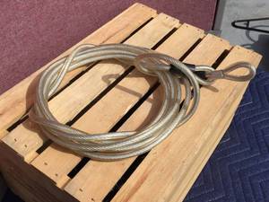 lot 96 image: 12 Ft Coated 14 Cable