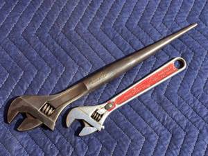 lot 110 image: 2 Crescent - Crestoloy Wrenches