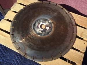 lot 129 image: 14 Diamond - Cutting Blade