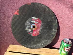 lot 130 image: Brute 14 Cut-Off SAW Blade
