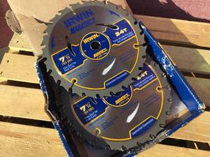 lot 134 image: 10 IRWIN 7 14 Marathon Construction SAW Blades