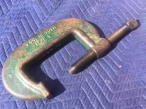 lot 169 image: WRIGHT 90106H Extra Heavy - Service Forged C-Clamp