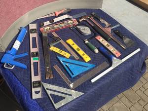 lot 211 image: Variety Contractor Hand Tools
