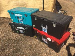 lot 219 image: 4 Sterlite Rollable Totes