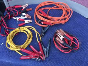 lot 279 image: 4 Jumper Cable Sets