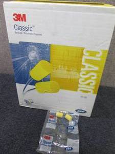 Box of 3M Corded Yellow Ear Plugs...