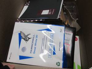 Box of Assorted Office Items...
