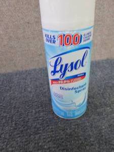 9- 12.5 oz Cans Lysol Disinfectant ...