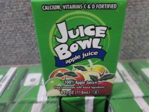 44- 4 oz Juice Bowl Apple Juice pas...