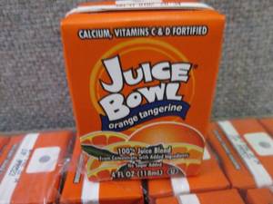 44- 4 oz Juice Bowl Orange Tangerin...