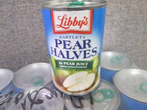 12- 15 oz Libbys Bartlett Pear Hal...