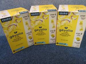 3- 6pks Gevalia Chai Spice Flavored...