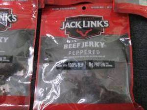6- 3.25 oz Jack Links Peppered Beef...