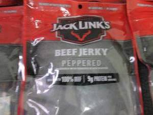 6- 3.25 oz Jack Links Peppered Beef...