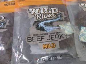 6- 3.5 oz Wild River Mild Beef Jerk...