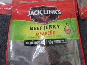 6- 3.25 oz Jack Links Jalapeno Beef...