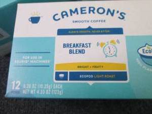 3- 12pks Camerons Breakfast Blend ...