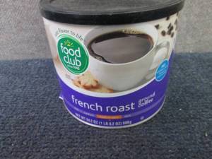 24.2 oz Can Food Cub French Roast G...
