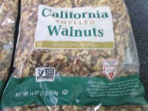 2- 16 oz Bags California Shelled Wa...