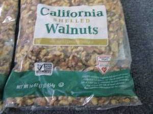 2- 16 oz Bags California Shelled Wa...