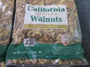 2- 16 oz Bags California Shelled Wa...