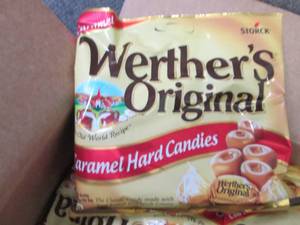 12- 5.5 oz Bags Werthers Original...