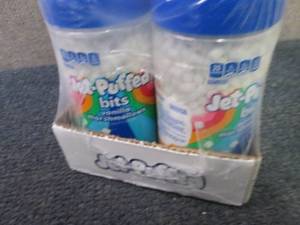 6- 3 oz Jet Puffed Marshmallow Bits...