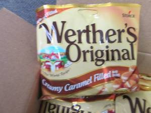 12- 5.5 oz Bags Werthers Original...