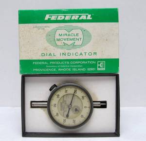lot 27 image: Group of 2 Dial Indicators - Federal & Aerospace