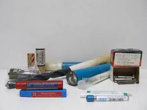 lot 34 image: Group of Precision Tools Cutters Bits etc