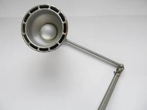 lot 63 image: Vintage 1950s Industrial Articulated Workbench Lamp
