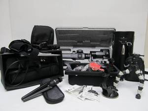 lot 116 image: Quality Estate Lot of Cameras Accessories Tripods Mounts etc