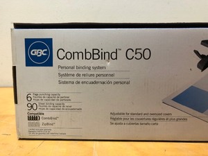 lot 178 image: Brand New GBC CombBind C50 Personal Binding System