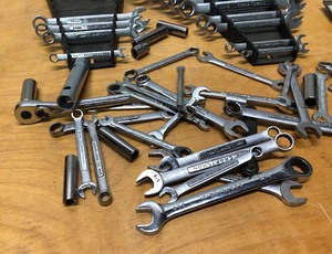 lot 179 image: Large Group of New or Like-New CRAFTSMAN Wrenches & Sockets