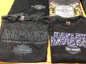 lot 217 image: Lot of 9 HARLEY DAVIDSON Shirts - Mostly Mens Size L