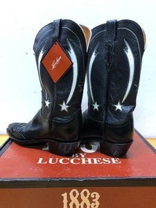 lot 227 image: Brand New 1883 by LUCCHESE Womens Leather Cowboy Boots - Size 8.5