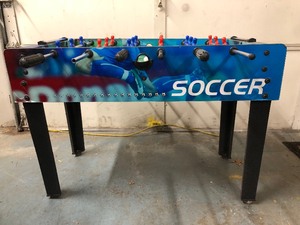 lot 254 image: Youth Sized Foosball Table wBall