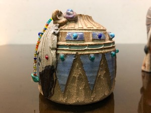 lot 294 image: 2 Signed Art Pottery Pieces
